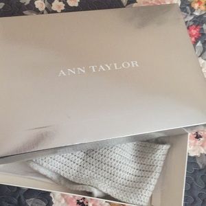 Ann Taylor scarf and gloves